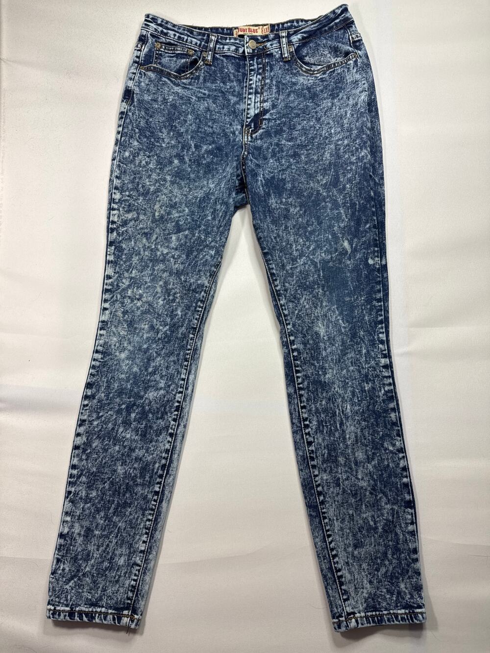 Judy Blue‎ Women's Skinny Fit Blue Stretch Denim Jeans - Size 1XL (30x30)